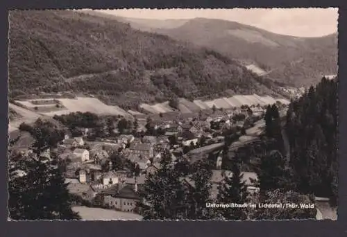 Ansichtskarte Unterweißbach Thüringen Lichtetal Thüringer Wald