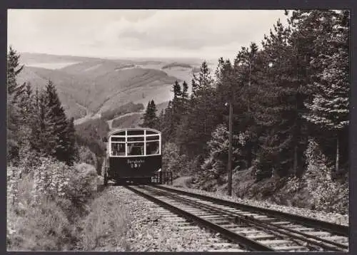 Ansichtskarte Oberweißbach Thüringen Thüringer Wald Bergbahn VEB Verlag Erlbach