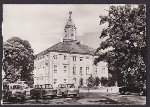 Ansichtskarte Templin Brandenburg Rathaus Verlag Bild und Heimat Reichenbach