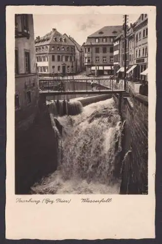 Ansichtskarte Saarburg Rheinland Pfalz Bezirk Trier Wasserfall