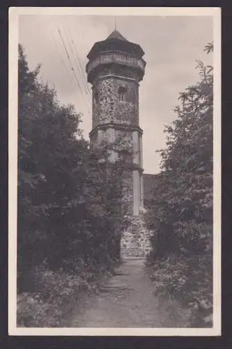 Ansichtskarte Scheibenberg Sachsen Gastronomie Berggasthaus Aussichtsturm