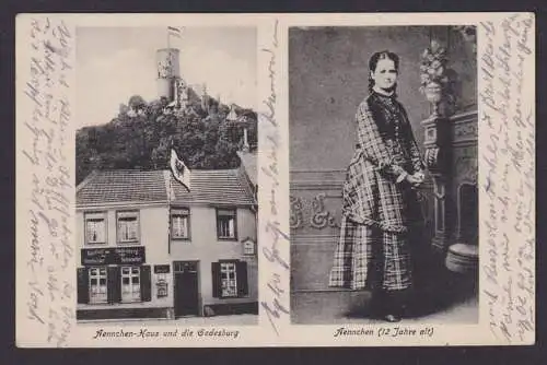 Ansichtskarte Bad Godesberg NRW Godesburg Aennchen Haus Foto Aennchen