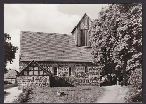 Ansichtskarte Neustadt Dosse Kr. Kyritz Brandenburg Ortsteil Kampehl Wehrkirche