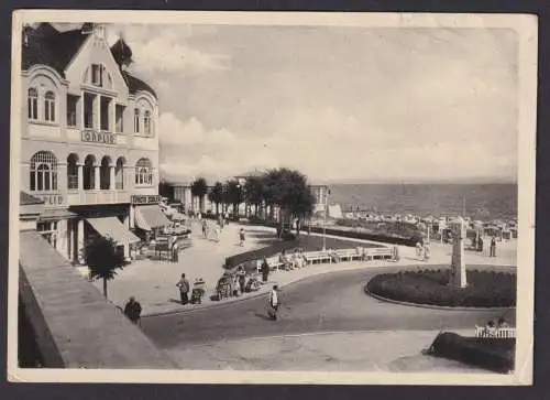 Ansichtskarte Binz Mecklenburg Vorpommern Ostseebad Wendeplatz Strand n.