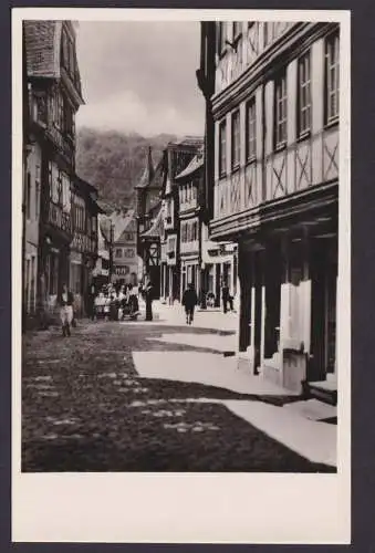 Ansichtskarte Meisenheim am Glan Rheinland Pfalz Untergasse Verlag Buchhandlung