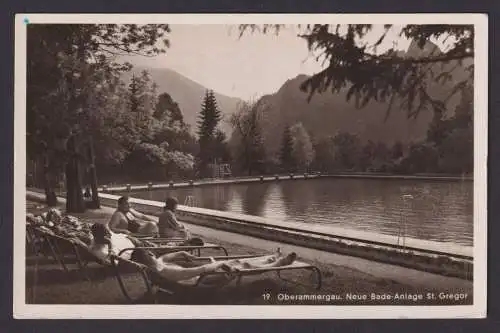 Oberammergau Bayern Deutsches Reich Drittes Reich Ansichtskarte Erholung SST