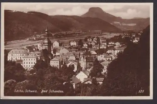 Ansichtskarte Bad Schandau Sachsen Sächsische Schweiz Verlag Wilhelm Stein