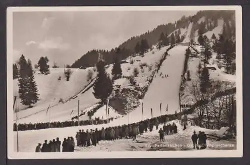 Ansichtskarte Sport Wintersport Garmisch-Partenkirchen Bayern Große Olympia -