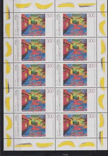 Bund Kleinbogen Zehnerbogen 1774-1776 Malerei Luxus postfrisch MNH Kat. 80,00