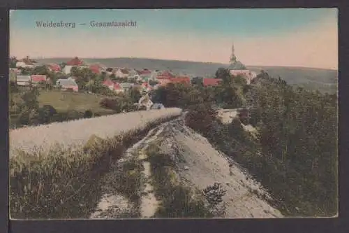 Ansichtskarte Weidenberg Bayern Gesamtansicht