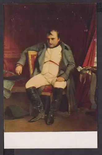 Ansichtskarte Künstlerkarte Delaroche Napoleon Frankreich