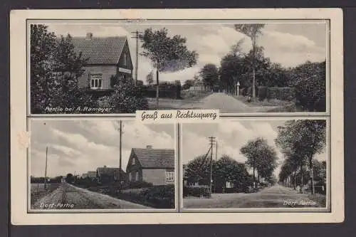 Ansichtskarten Rechtsupweg Niedersachsen Ostfriesland d Ansichten 1939 Feldpost