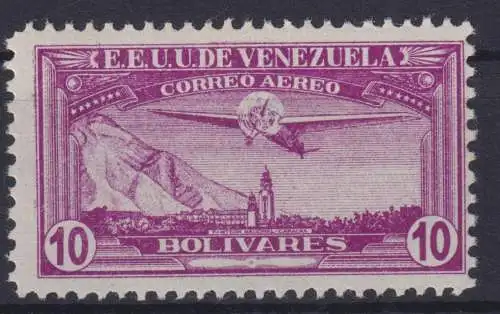 Briefmarken Flugpost Venezuela 202 Luxus postfrisch Motiv Flugzeug Südamerika