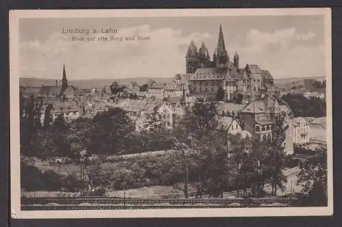 Ansichtskarte Limburg Lahn Hessen Burg und Dom 1917 Röhrse Niedersachsen