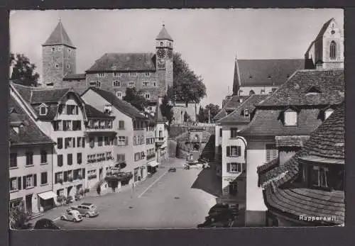 Ansichtskarte Rapperswil Schweiz Auto Automobil Oldtimer