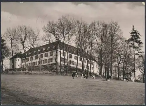 Ansichtskarte Jugendherberge Aachen Colynshof 8.6.1962 nach Hamburg Harburg