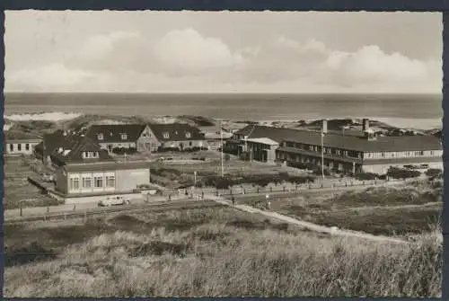 Ansichtskarte Jugendferienheim Puan Klent auf Sylt 29.7.1966 nach Hamburg