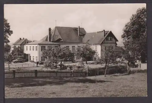 Ansichtskarte Neustadt Sachsen Ferienheim Oberer Gasthof Großdalzig