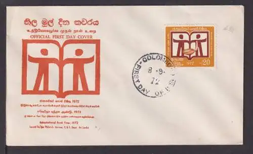 Sri Lanka Übersee 1972 International Book Year