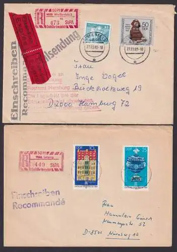 DDR Briefe Sammlung Nettes Lot 32 Belege u.a. Zusammendrucken Festpreis 50,00