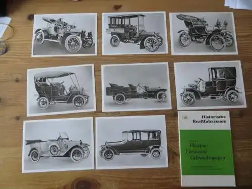 Nachlass Ansichtskarten Oldtimer Auto Automobil + etwas LKW Busse gute Reklame