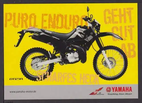 Ansichtskarte Motorrad Yamaha DT125R Puro Enduro