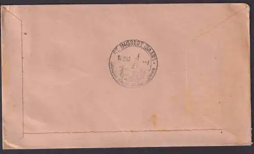 All. Besetzung R Brief MIF 937 + 945 Not R-Zettel Uslar St. Ingbert 1.12.1947