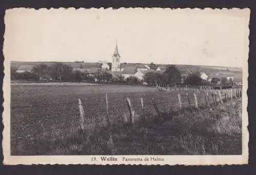 Wellin de Halma Belgien Ansichtskarte Ortsansicht