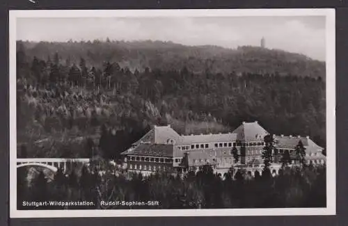 Ansichtskarte Stuttgart Baden-Württemberg Wildparkstadion Rudolf-Sophien-Stift