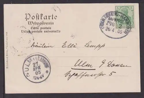 Ansichtskarte Gütersloh NRW 1905 Partie am alten Kirchplatz Ulm