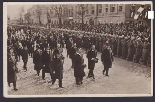 Selt. Foto Ansichtskarte Deutsches Reich Potsdam Staatsakt Hahnenkamm Kitzbübel