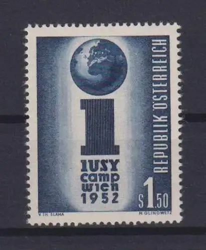 Briefmarken Österreich 974 Jugend Luxus postfrisch MNH 1952 KatWert 10,00