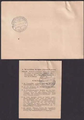 DDR R Ganzsache + GAA Ganzsachenausschnitt + Heftchen ZD Aufbau Landpoststempel