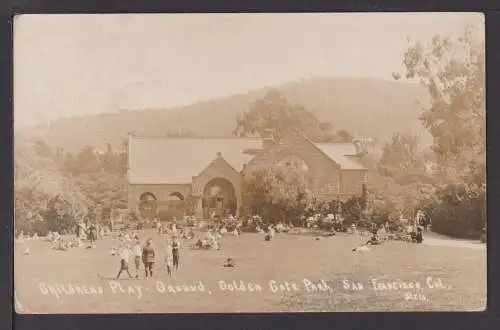 Foto Ansichtskarte San Francisco USA Golden Gate Park 1921 Augsburg Bayern