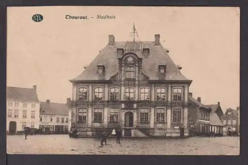 Ansichtskarte Thourout Belgien Feldpost 1917 Merelbeke