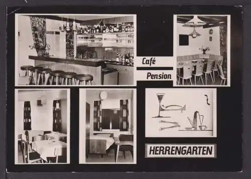 Ansichtskarte Fischingen Baden-Württemberg 1966 Pension Herrengarten Heidenheim