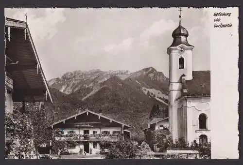 Ansichtskarte Schleching Bayern nach Berlin Halensee