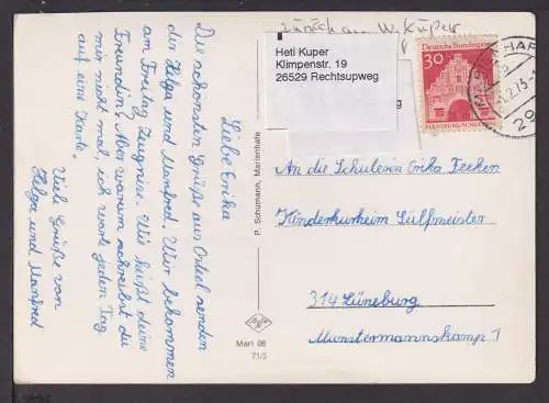 Ansichtskarten Marienhafe Niedersachsen Ostfriesland 1973 Lüneburg