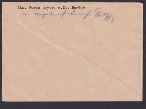 DDR R Brief 289-292 Weltfestspile Berlin Motiv Entwurf Sportwettkampfhalle