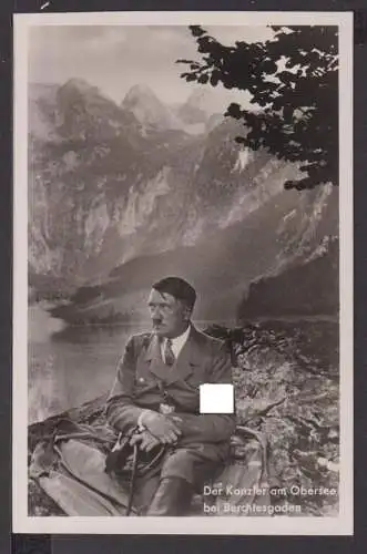 Österreich seltene Propaganda Ansichtskarte Führer in Wien Fotokarte A.H. 1933