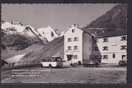 Ansichtskarte Glocknerhaus Heilgenblut Kärnten Österreich Groß Glockner Gebirge