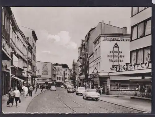 Ansichtskarte Hamburg Harburg Wilsdorfer Strasse Geschäft Glücklicher & Co