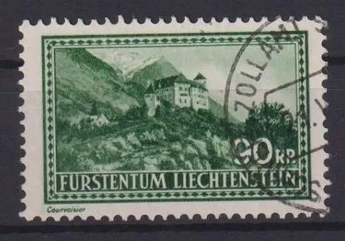 Liechtenstein 137 Freimarken Ausgabe 1934 rund gestempelt Kat.-Wert 40,00