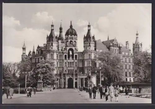 Ansichtskarte Schwerin Schloss Hauptportal Mecklenburg Vorpommern Planet Verlag