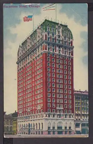 Ansichtskarte Chicago USA Blackstone Hotel 1912 München Bayern