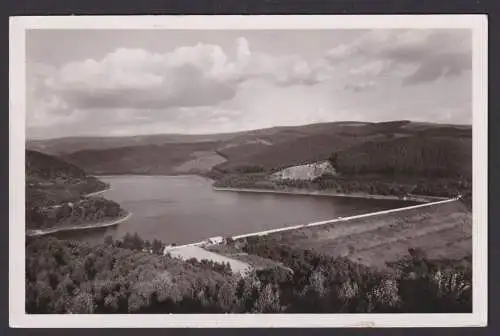 Ansichtskarte Osterode Niedersachsen Harz Sösetalsperre Staumauer ab St.