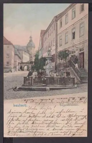 Ansichtskarte Laubach Hessen 1902 Marburg