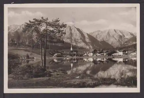 Seefeld Tirol Österreich Auslands Ansichtskarte viol. L2 Nachträglich entwertet