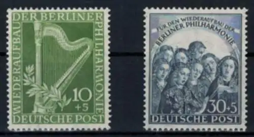 Berlin 72-73 Philharmonie Luxus postfrisch MNH Kat-Wert 140,00