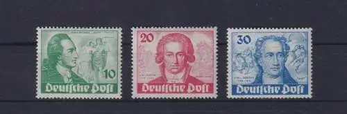 Berlin 61-63 Goethe 10 Pfg. Luxus postfrisch 20-30 Neugummi Kat.-Wert 195,00